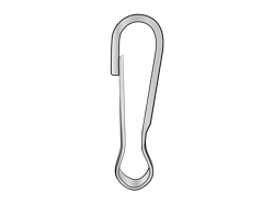 Simplexhaken 60mm