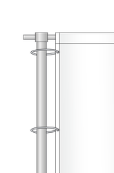 Auslegermast STANDARD 9m