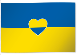 Ukraine mit Herz