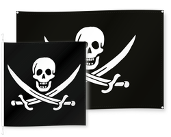 Piraten-Fahnen