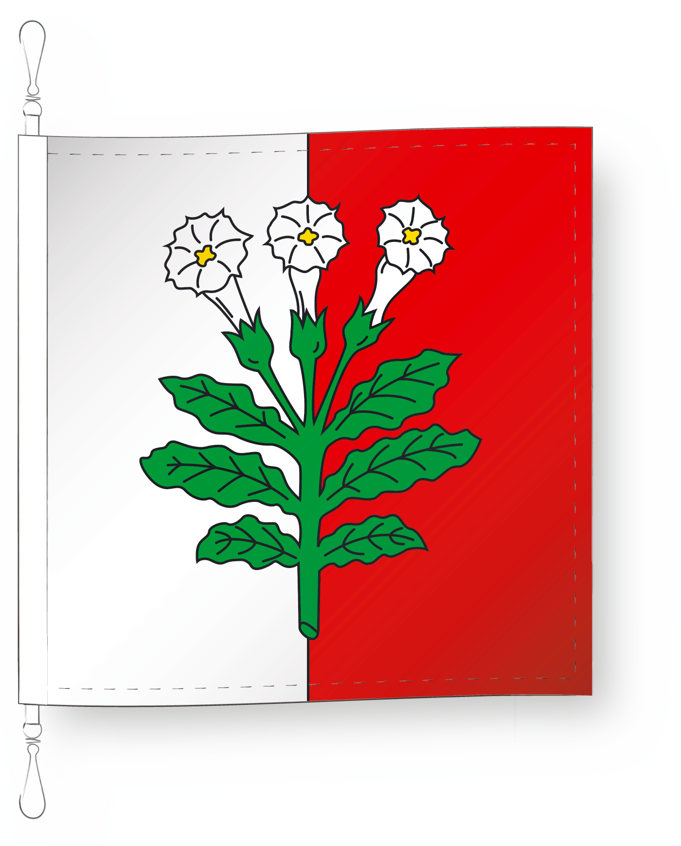 Fanion Vintage 60's HC MONTMOLLIN-CORCELLES – Wimpel Pennant Suisse