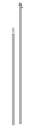 Raumständer-Stange STANDARD 2.2 m