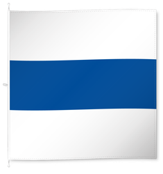 Drapeau à hisser imprimé, Zoug
