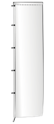Ausleger-Hissfahne VARIO, HFA ROYAL