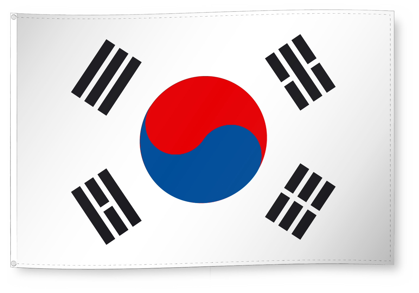 Südkorea Flagge